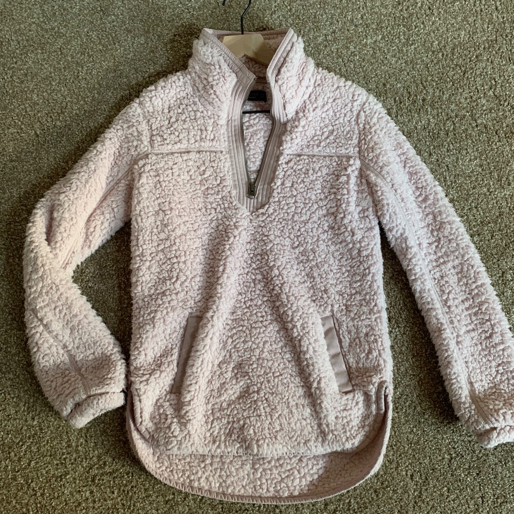 Abercrombie Sherpa half zip